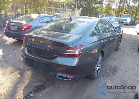 2025 Genesis G70 2.5T Awd из США, поврежденный, VIN KMTG34SC6SU152138